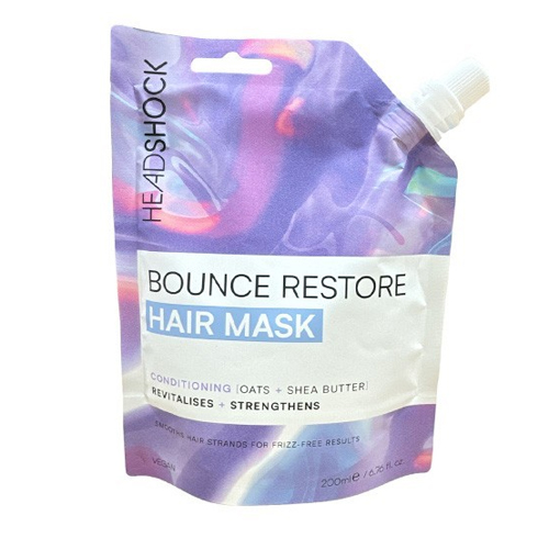 HEADSHOCK BOUNCE RESTORE HAIR MASK OATS & SHEA BUTTER 200ML