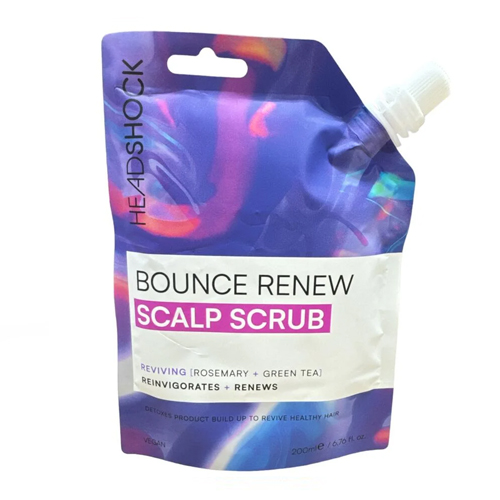 HEADSHOCK BOUNCE RENEW SCALP SCRUB ROSEMARY & GREEN TEA 200ML
