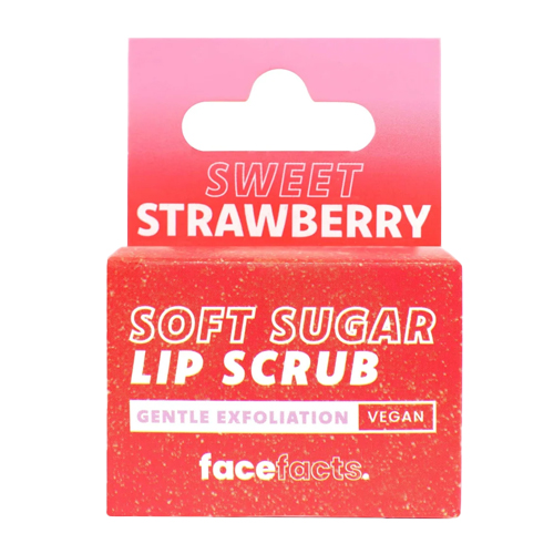 FACE FACTS LIP SCRUB SWEET STRAWBERRY 10G