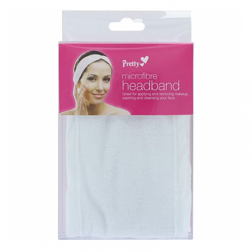 PRETTY MICROFIBRE HEADBAND WHITE 1S