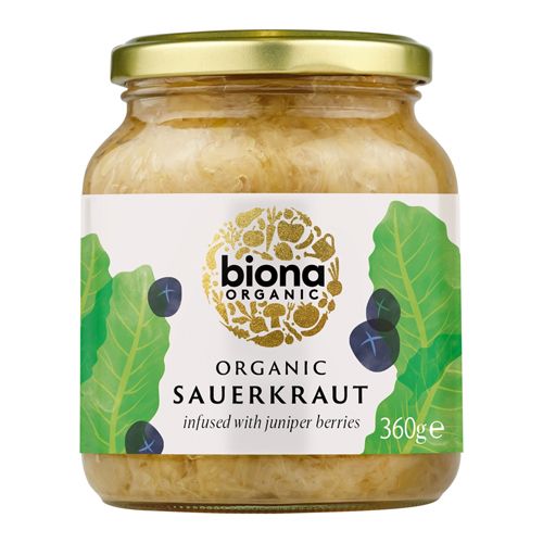 BIONA ORGANIC SAUERKRAUT DEMETER 360G