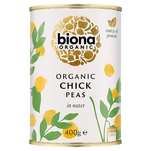 BIONA ORGANIC CHICK PEAS 400G