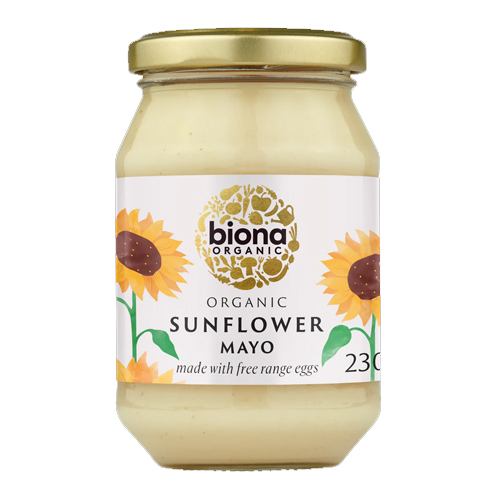 BIONA ORGANIC SUNFLOWER MAYONNAISE 230G
