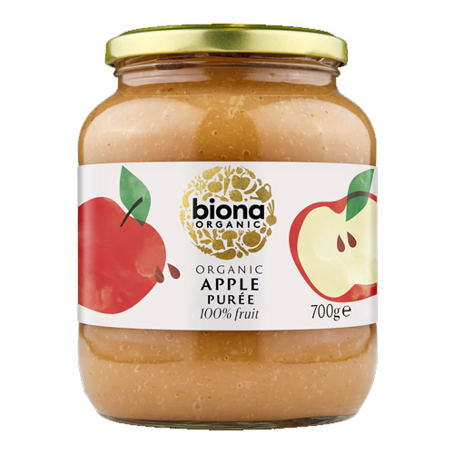 BIONA ORGANIC APPLE PUREE ORGANIC NAS 700G