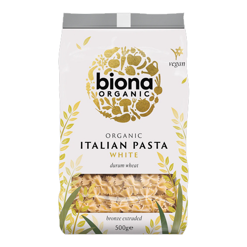 BIONA ORGANIC WHITE FARFALLINE 500G