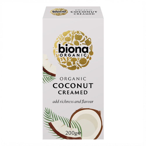 BIONA ORGANIC CREAMED COCONUT BLOCK 200G