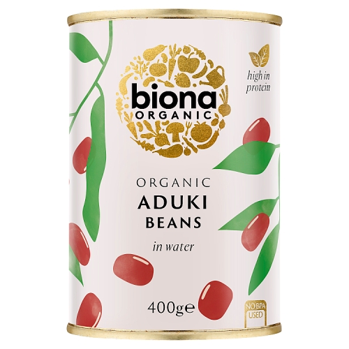 BIONA ORGANIC ADUKI BEANS 400G