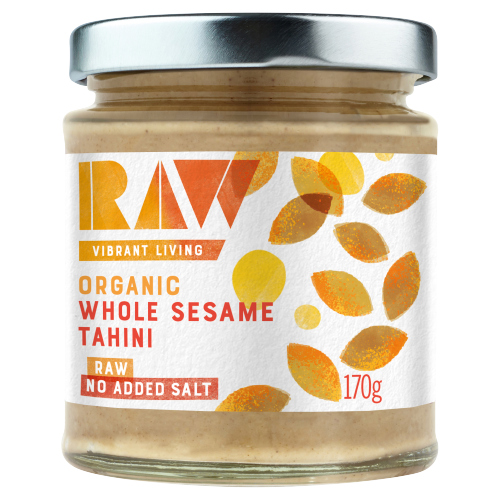 RAW ORGANIC WHOLE TAHINI 170G
