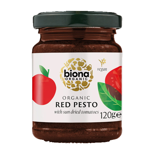 BIONA ORGANIC RED PESTO 120G