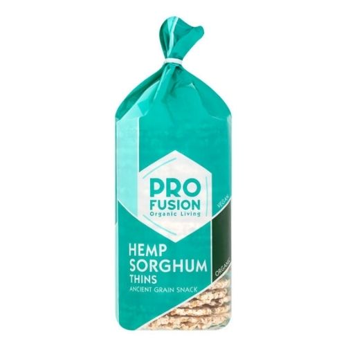 PROFUSION ORGANIC HEMP SORGHUM THINS 120G