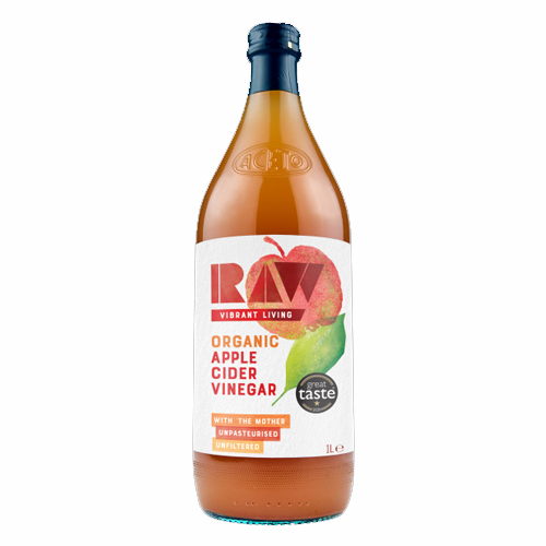 RAW ORGANIC APPLE CIDER VINEGAR 1L