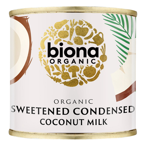 BIONA ORGANIC SWEETENED CONDENSED COCONUT MILK 210G
