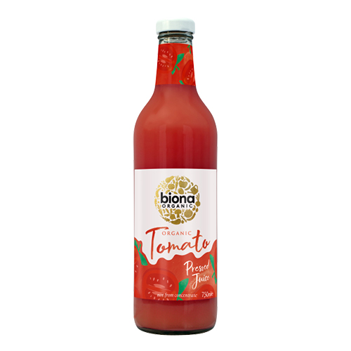 BIONA ORGANIC TOMATO PRESSED JUICE 750ML