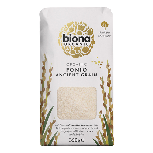 BIONA ORGANIC FONIO ANCIENT GRAIN 350G