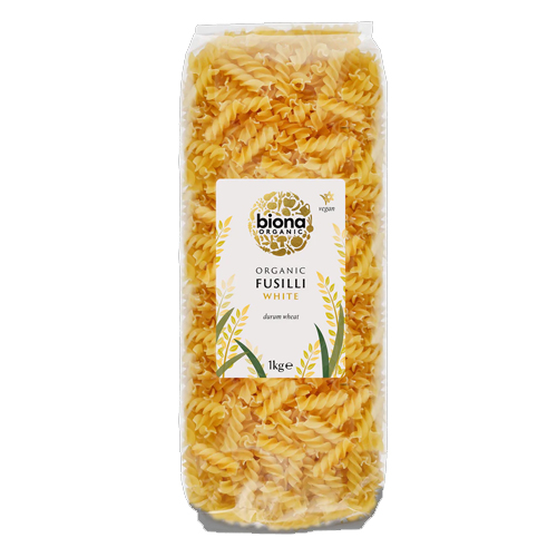 BIONA ORGANIC WHITE FUSILLI 1KG