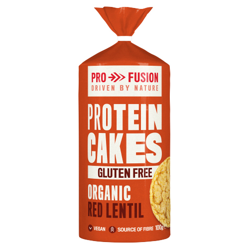 PROFUSION PROTEIN LENTIL CAKES ORGANIC 100G