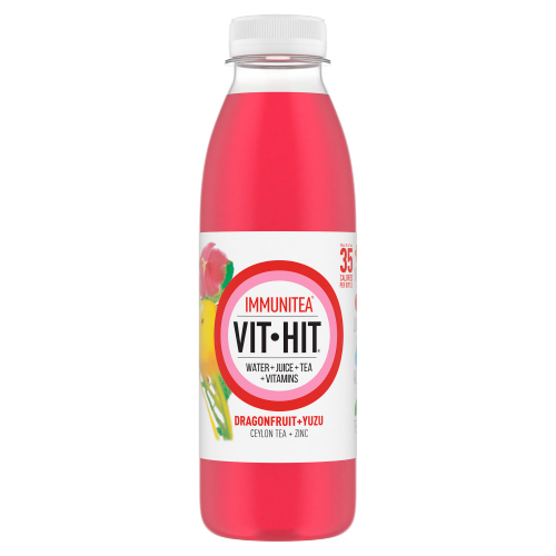 VIT-HIT IMMUNITEA DRAGONFRUIT & YUZU 500ML