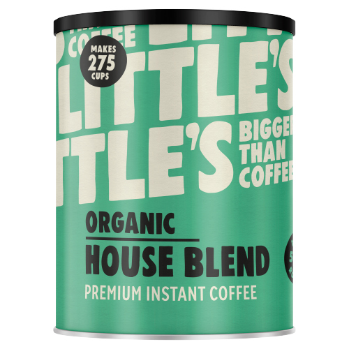 LITTLE'S ORGANIC HOUSE BLEND PREMIUM INSTANT COFFEE 500G