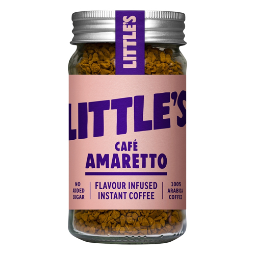 LITTLE'S CAFE AMARETTO FLAVOUR INFUSED INSTANT COFFEE 50G