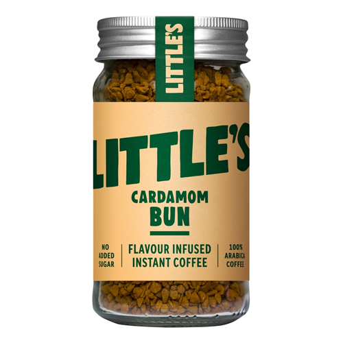 LITTLE'S CARDAMOM BUN FLAVOUR INFUSED INSTANT COFFEE 50G