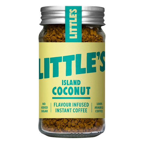 LITTLE'S ISLAND COCONUT FLAVOUR INFUSED INSTANT COFFEE 50G