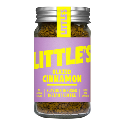 LITTLE'S GLAZED CINNAMON FLAVOUR INFUSED INSTANT COFFEE 50G