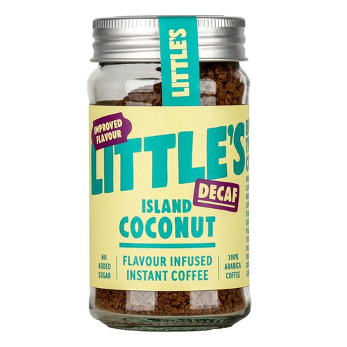 LITTLE'S DECAF FLAVOURED INSTANT COFFEE ISLAND COCONUT 50G