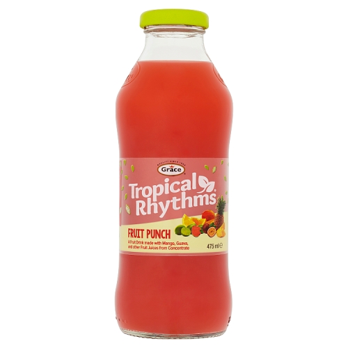 GRACE TROPICAL RHYTHMS FRUIT PUNCH 475ML
