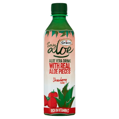 GRACE SAY ALOE STRAWBERRY SRP 500ML
