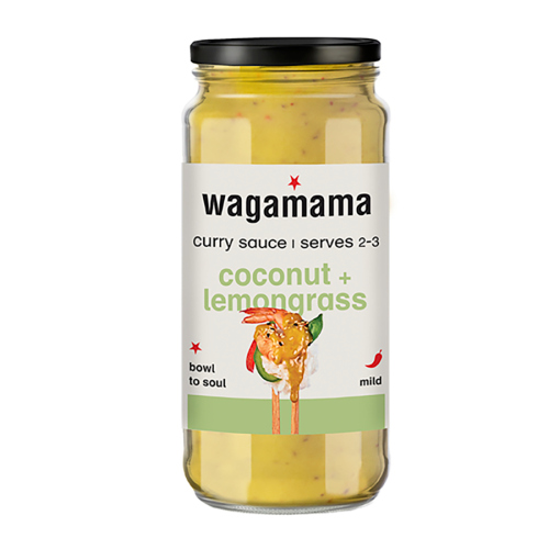 WAGAMAMA COCONUT & LEMONGRASS CURRY SAUCE 340G