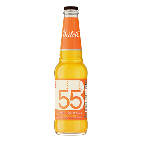 BRITVIC 55 SPARKLING ORANGE 275ML