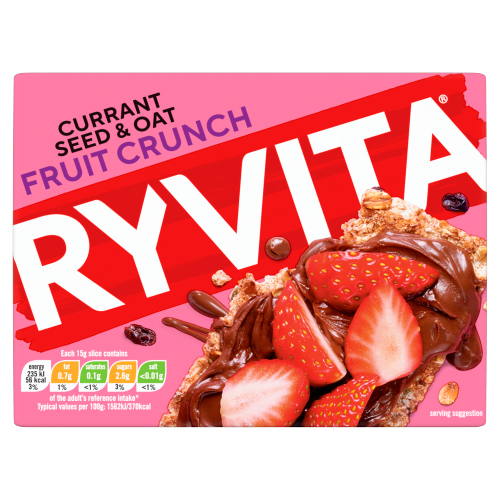RYVITA CURRANT SEED & OAT FRUIT CRUNCH 200G