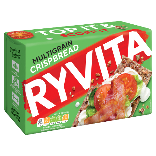 RYVITA CRISPBREAD MULTIGRAIN CRACKERS 250G