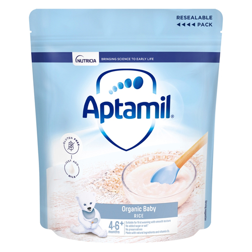 APTAMIL ORGANIC BABY RICE 4-6+ MONTHS 100G