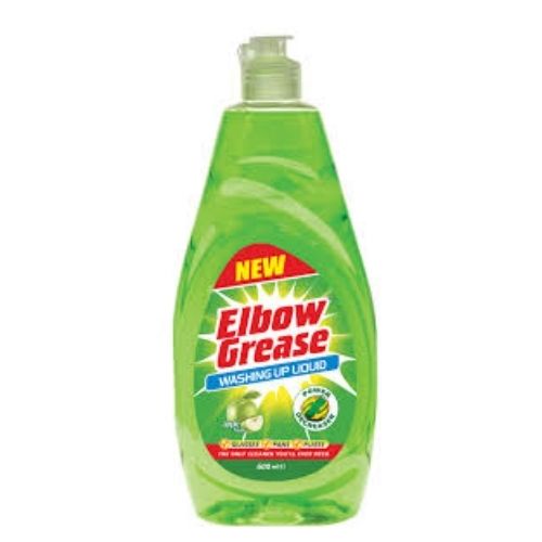 ELBOW GREASE APPLE WASHING UP LIQUID 600ML
