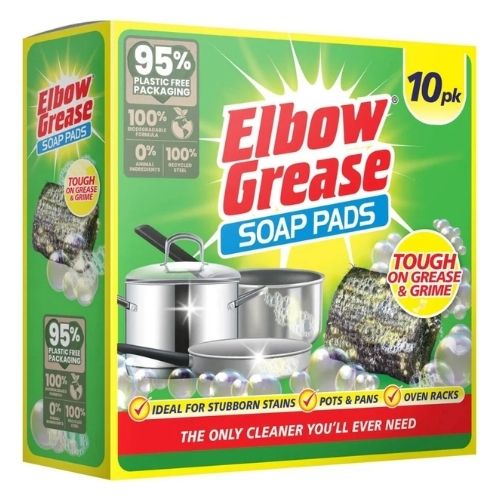 ELBOW GREASE SOAP PADS 10PK