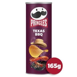 PRINGLES BBQ CRISPS 165G