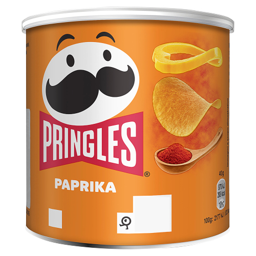 PRINGLES PAPRIKA CRISPS 40G