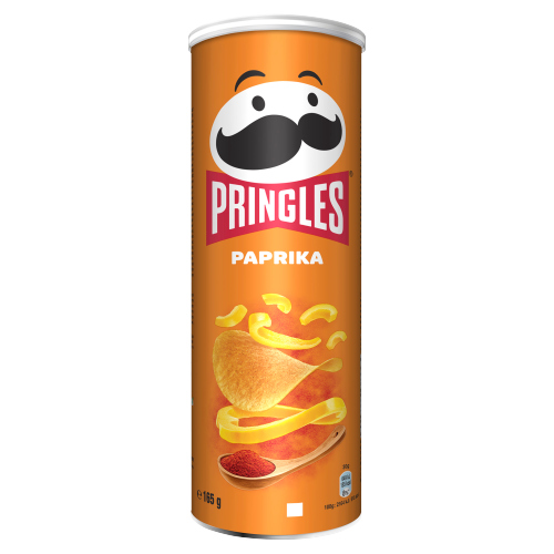 PRINGLES PAPRIKA CRISPS 165G