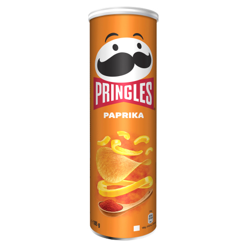 PRINGLES PAPRIKA CRISPS 185G