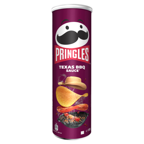 PRINGLES TEXAS BBQ SAUCE CRISPS 185G