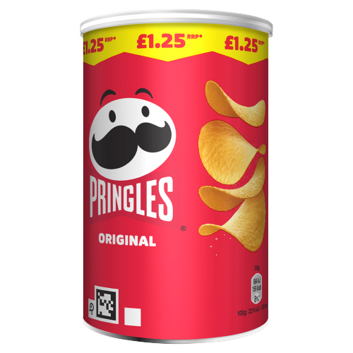 PRINGLES ORIGINAL CRISPS PMP £1.25 70G