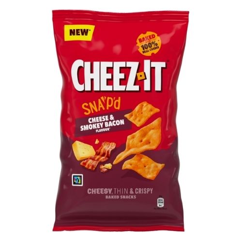CHEEZ IT SNAPD SMOKEY BACON 140G