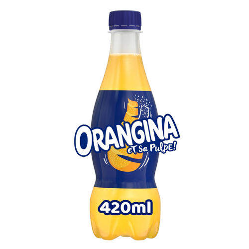 ORANGINA ORANGE BOTTLE 420ML