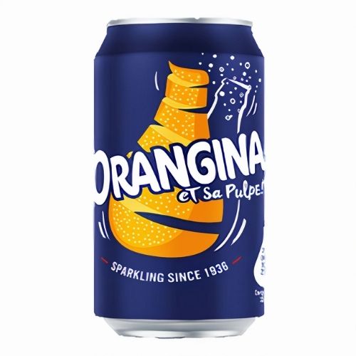 ORANGINA ORANGE CAN 24X 330ML
