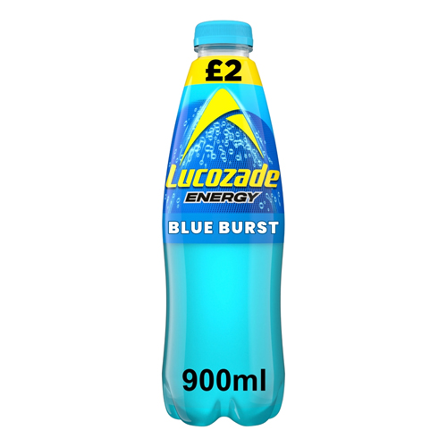 LUCOZADE ENERGY BLUE BURST PMP £2.00 900ML