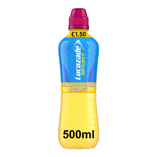 LUCOZADE SPORT CARIBBEAN CRUSH PMP £1.50 500ML