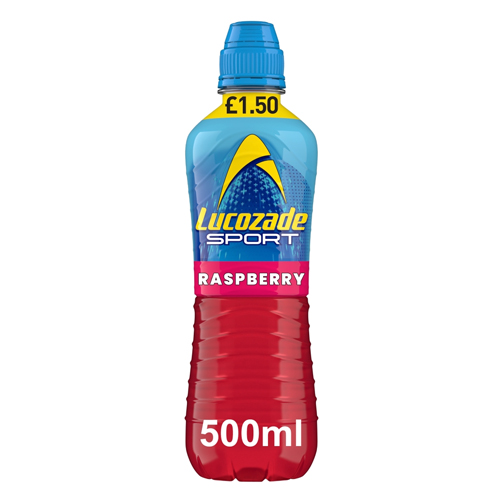 LUCOZADE SPORT RASPBERRY PMP £1.50 500ML