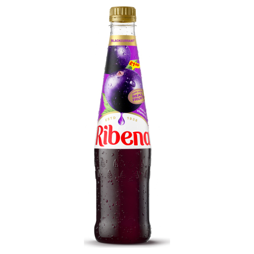 RIBENA BLACKCURRANT PMP £1.69 600ML