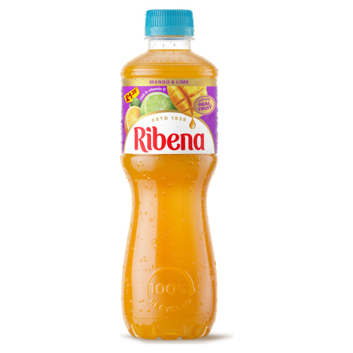RIBENA MANGO & LIME PMP £1.35 500ML